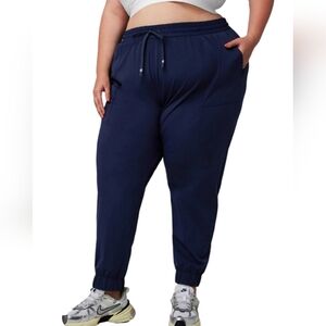 Fabletics Women's One Jogger- Tall Size XXL/ 1X Deep blue‎  NWT